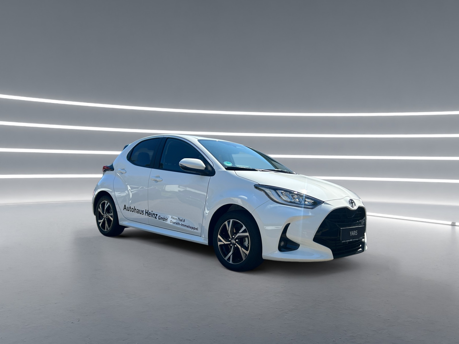 Foto 1 - Yaris 1.5 Hybrid Teamplayer ACC AUT, schneeweiß